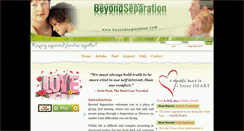 Desktop Screenshot of beyondseparation.com